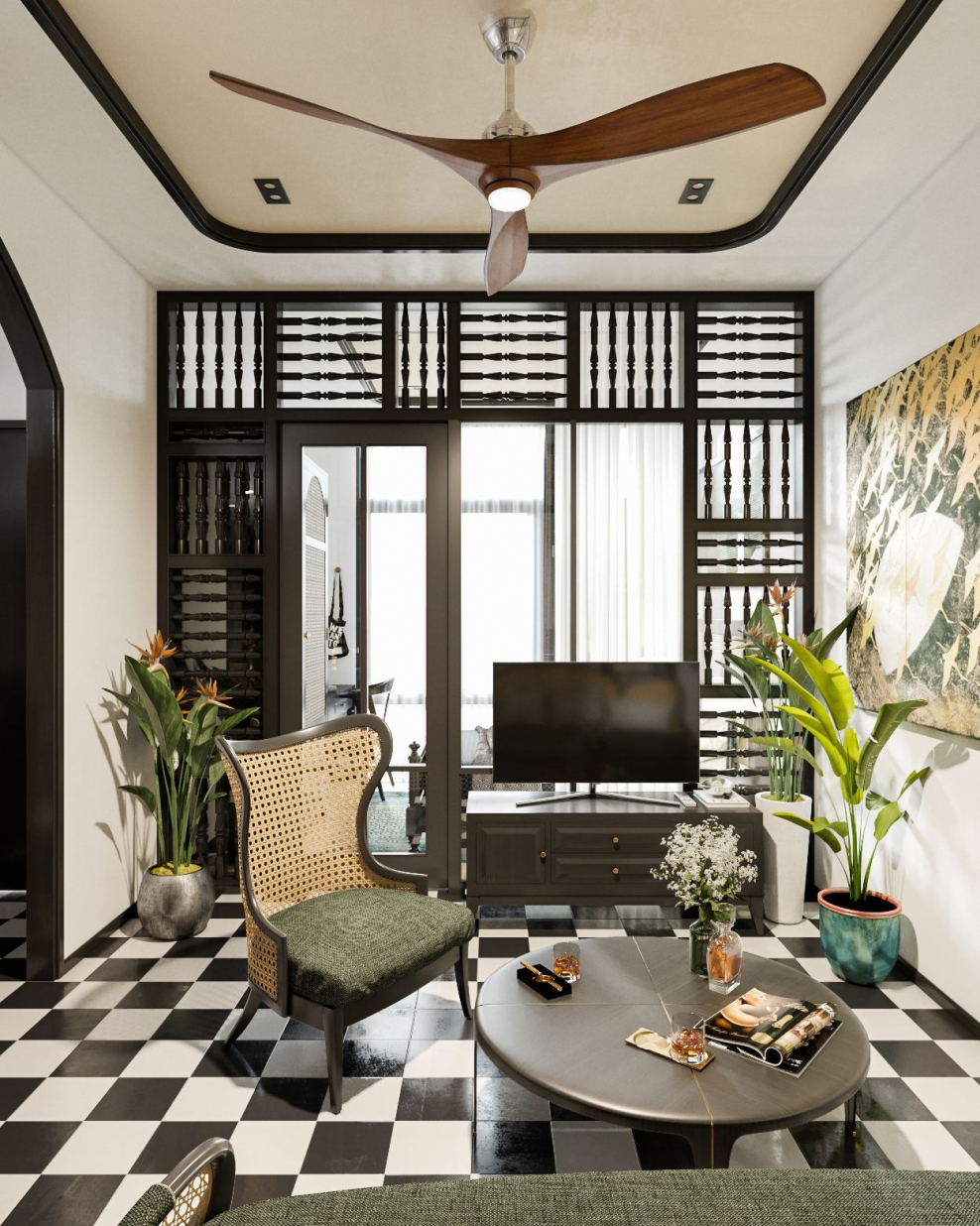 Комната в китайском стиле