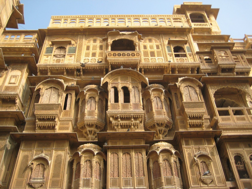 Богатая Индия архитектура