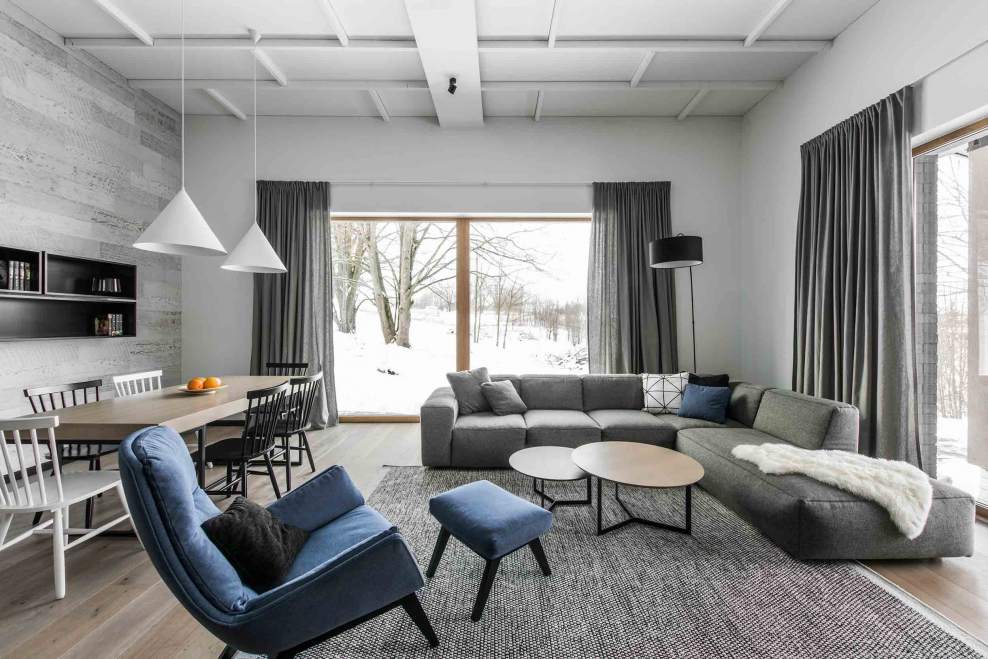 Интерьер дома в сканднавско