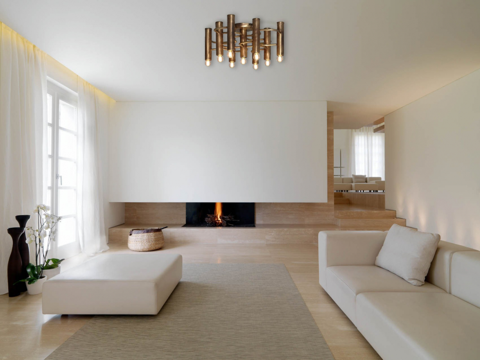 Торшер Lucia Tucci pelle Nerre f2019.1