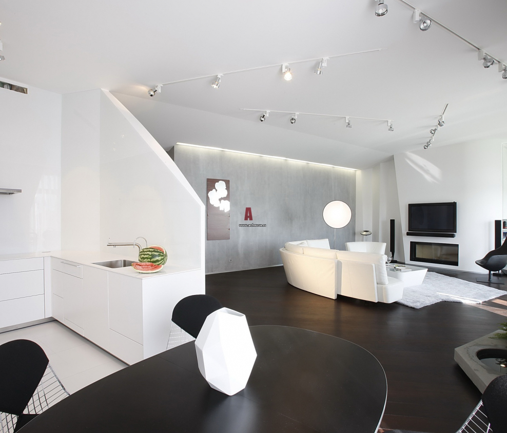 Квартира в белом стиле