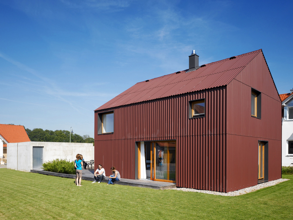 Дом-сарай в Голландии Barn House Eelderwolde