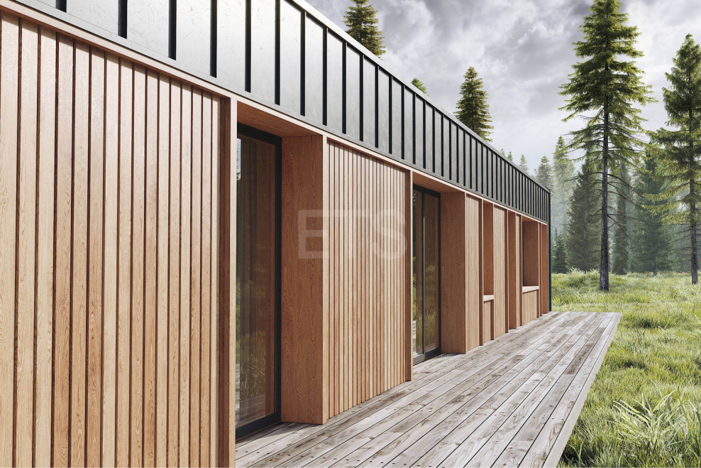 Барнхаус проект м3