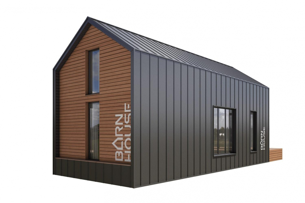 Барнхаус профлист с-20 серый