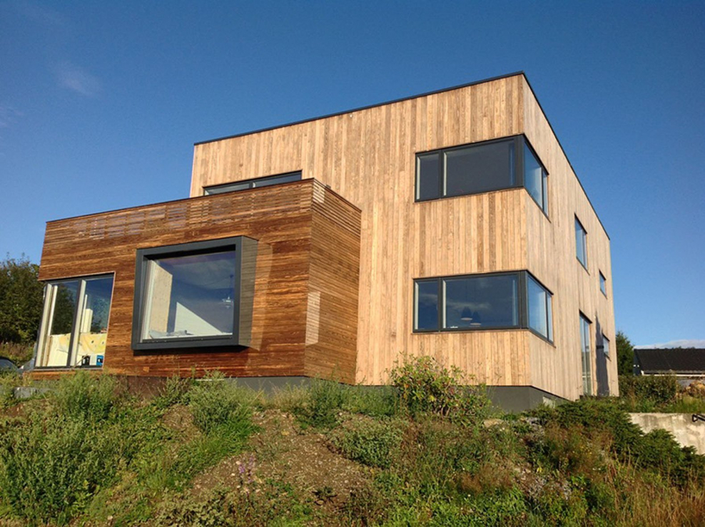 Стеновой пассивного дома из дерева