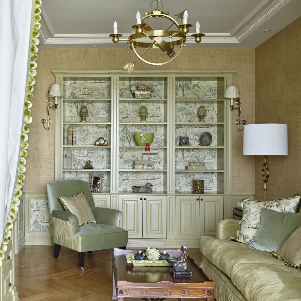 Гостиные студии в стиле Прованс