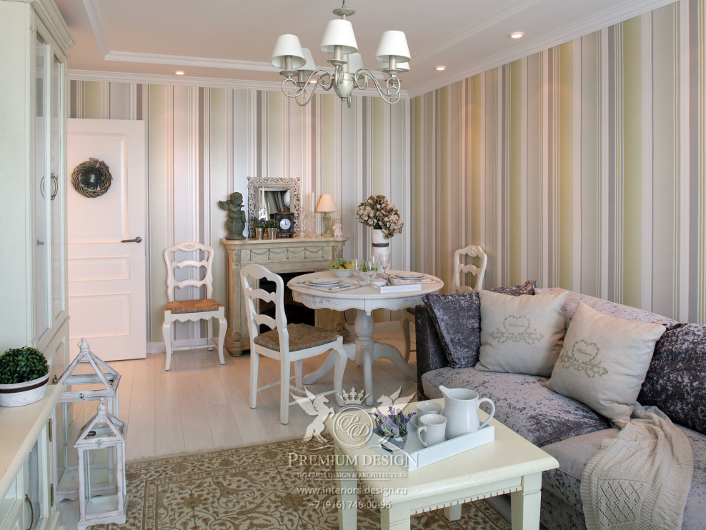 Интерьер Прованс светлый