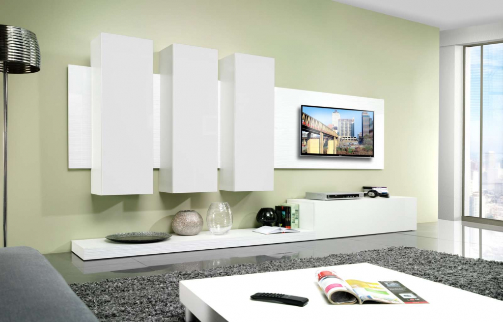 Стенка Модерн Виго МДФ глянец