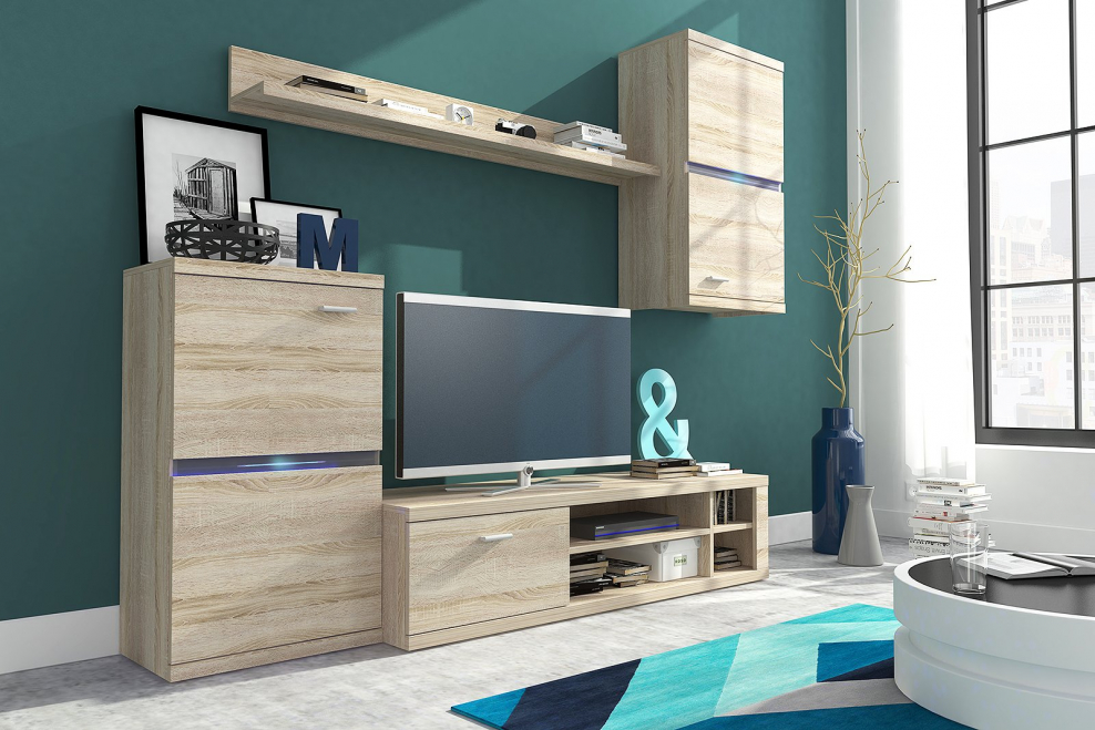 Спальный гарнитур Амели белый глянец ТРИЯ