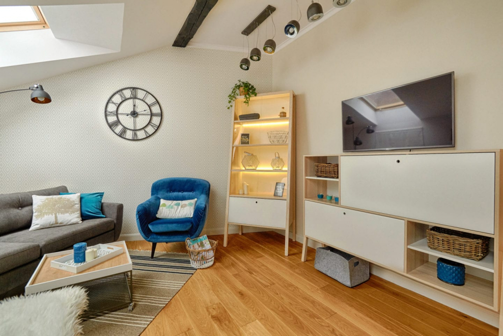 Дизайн комнаты с нестандартными углами