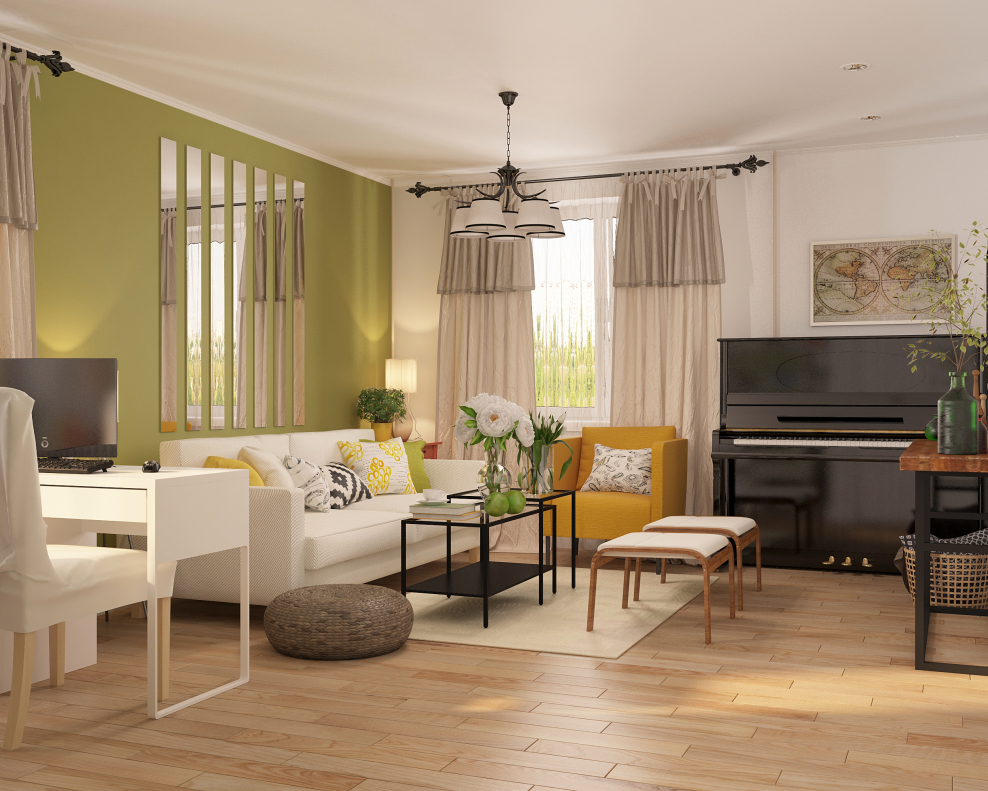 Интерьер в частном доме