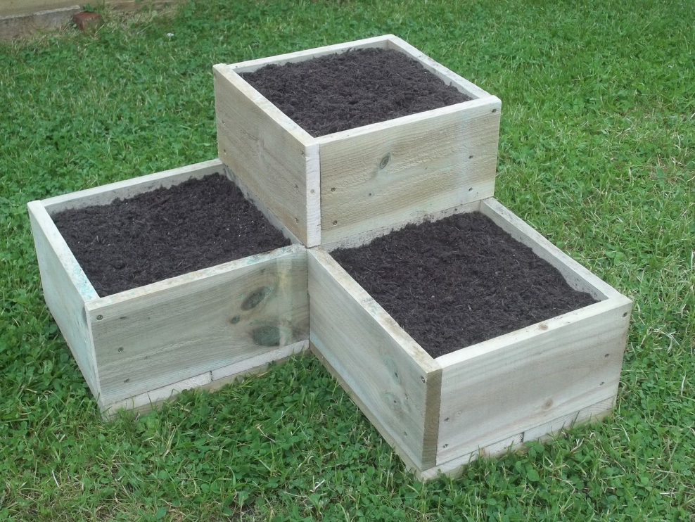 Ограждения для цветников из бетона