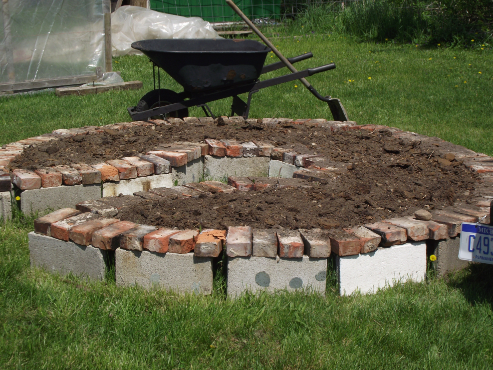 Клумба в приствольном круге