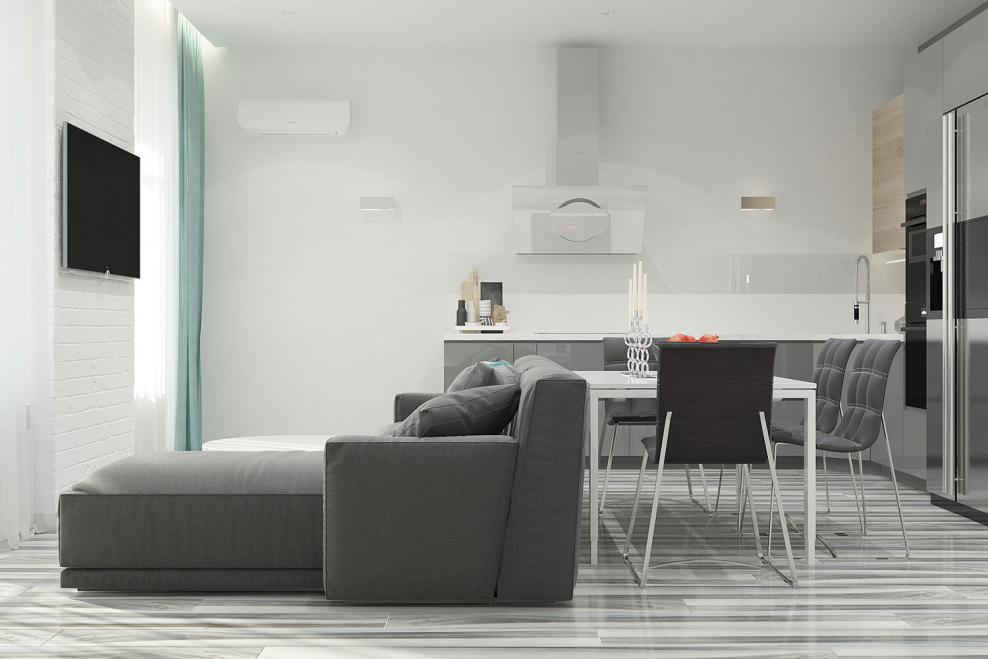 Минимализм в серых тонах