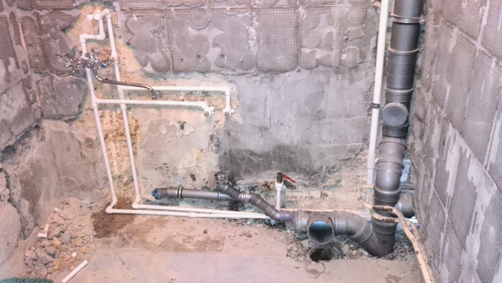 Монтаж канализации в квартире