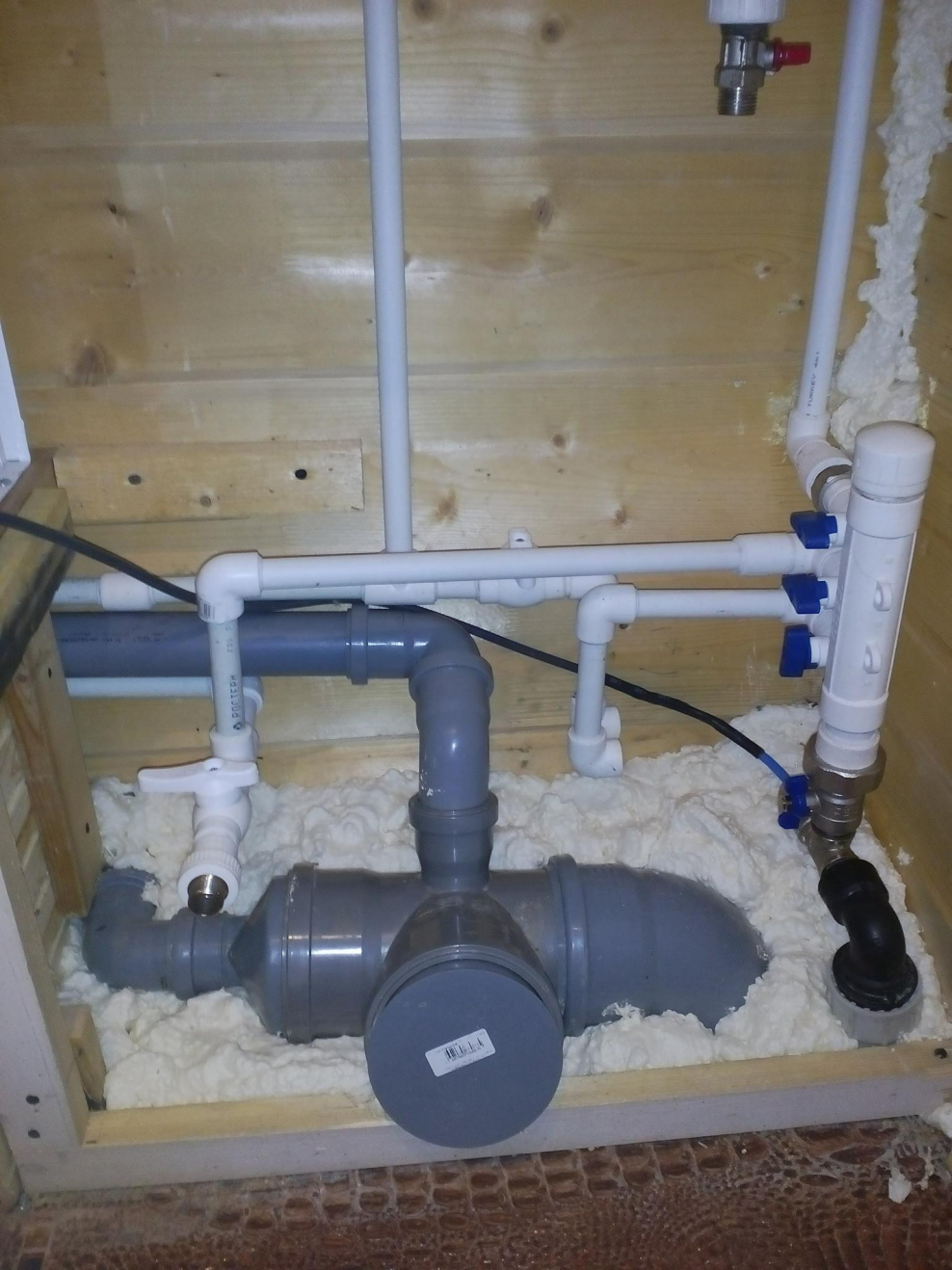 Красивая разводка канализации