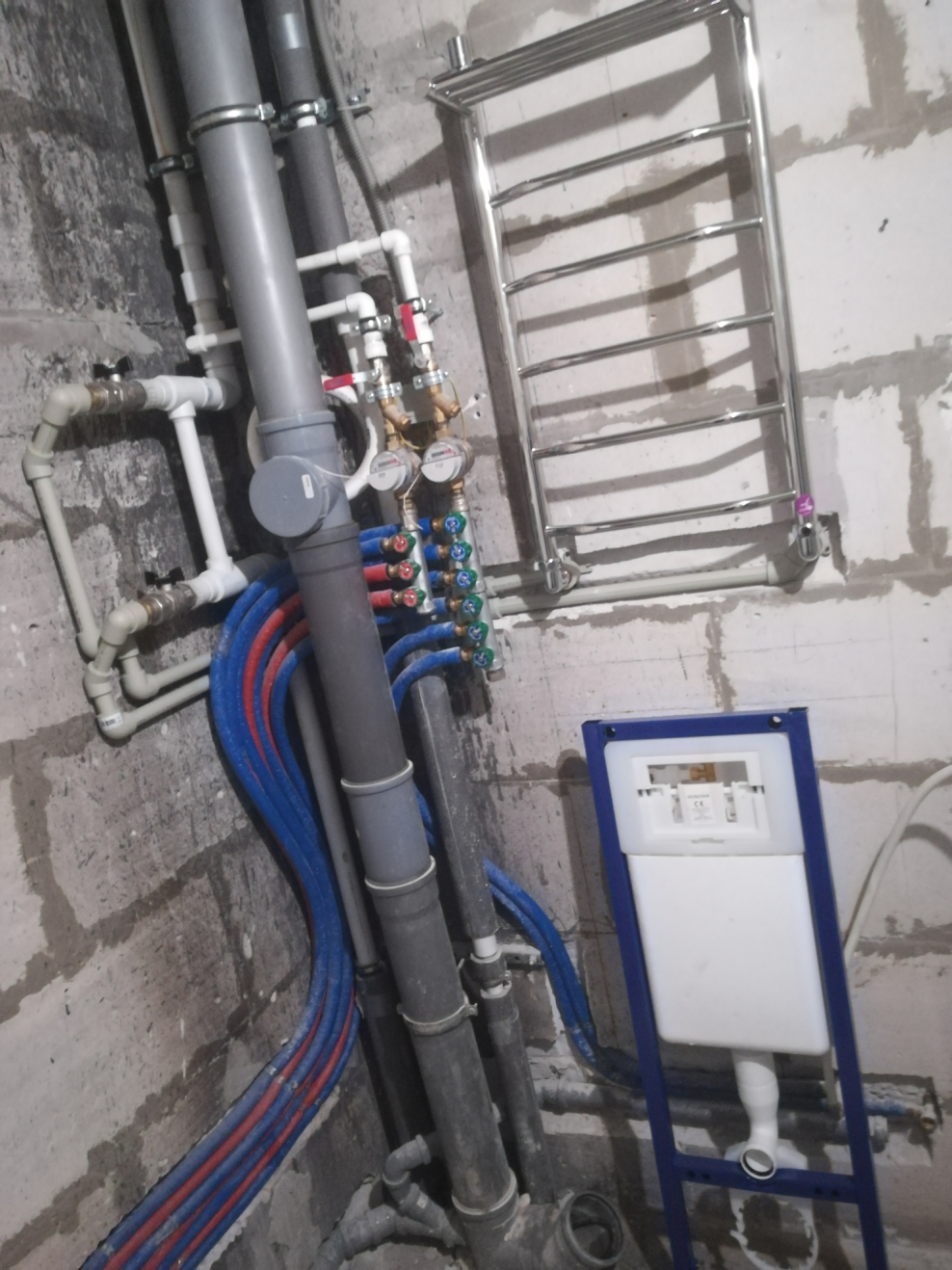 Сантехника разводка труб