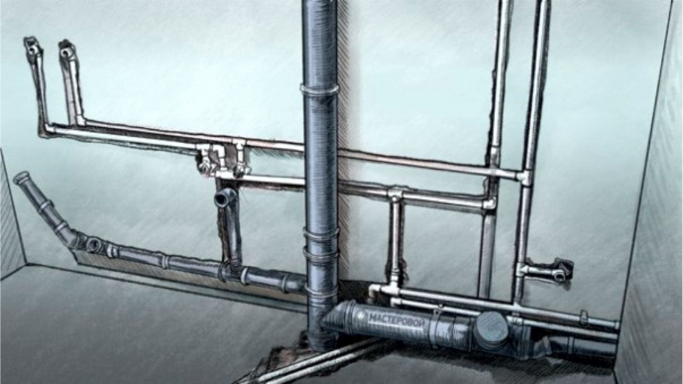 Монтаж канализации в каркасном доме