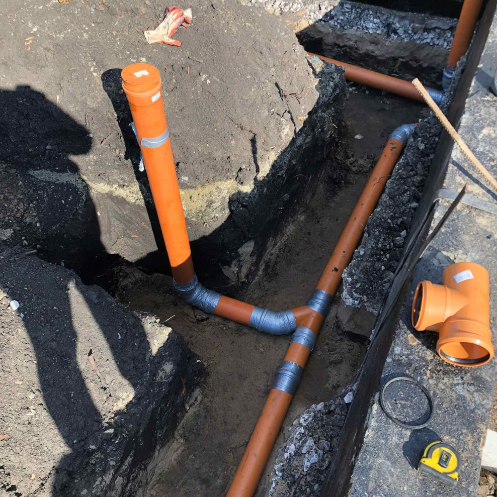 Труба под канализацию пластиковая в землю