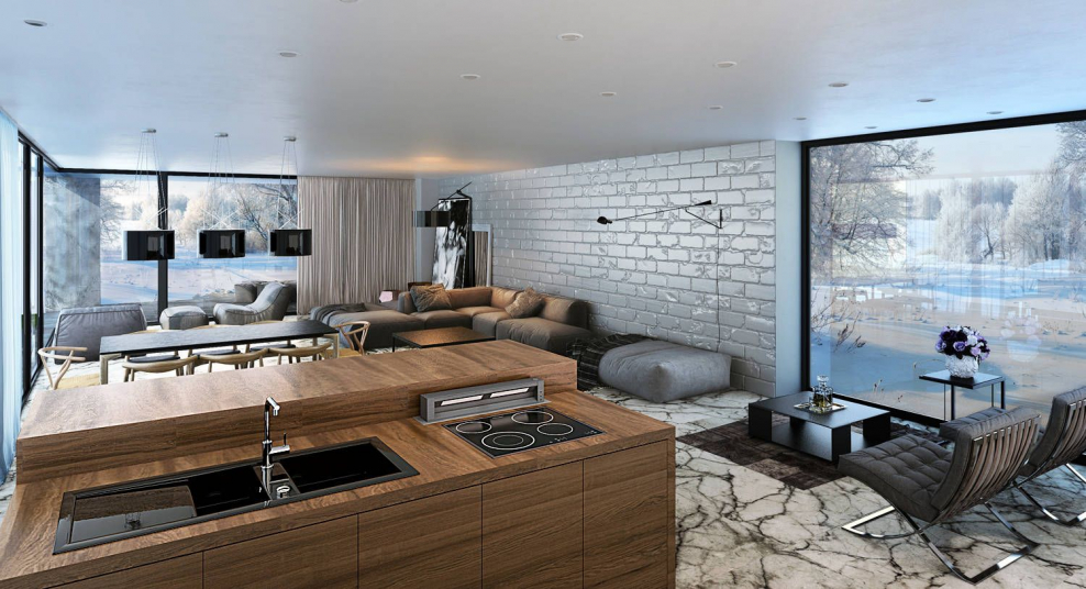 Экстерьер в тропическом стиле