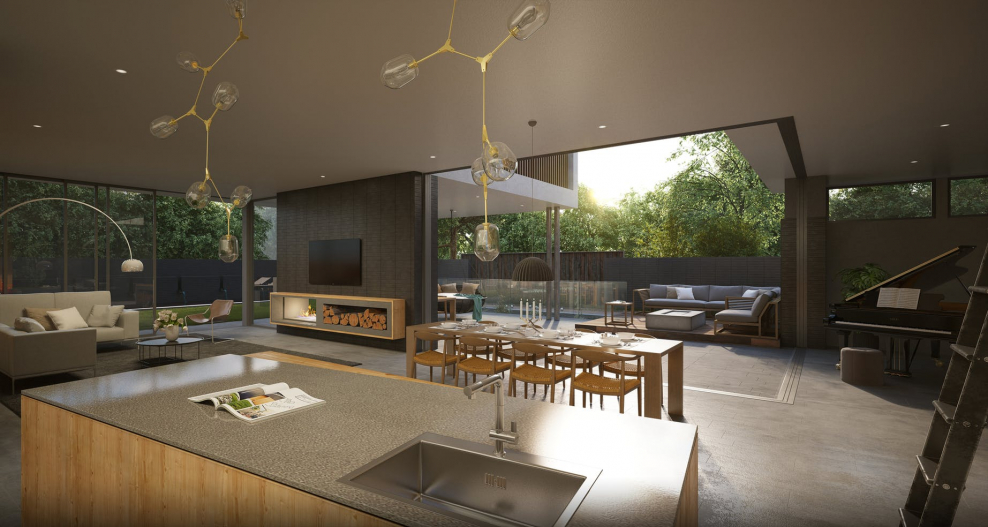 HQROOM бетонная вилла в окружении природы