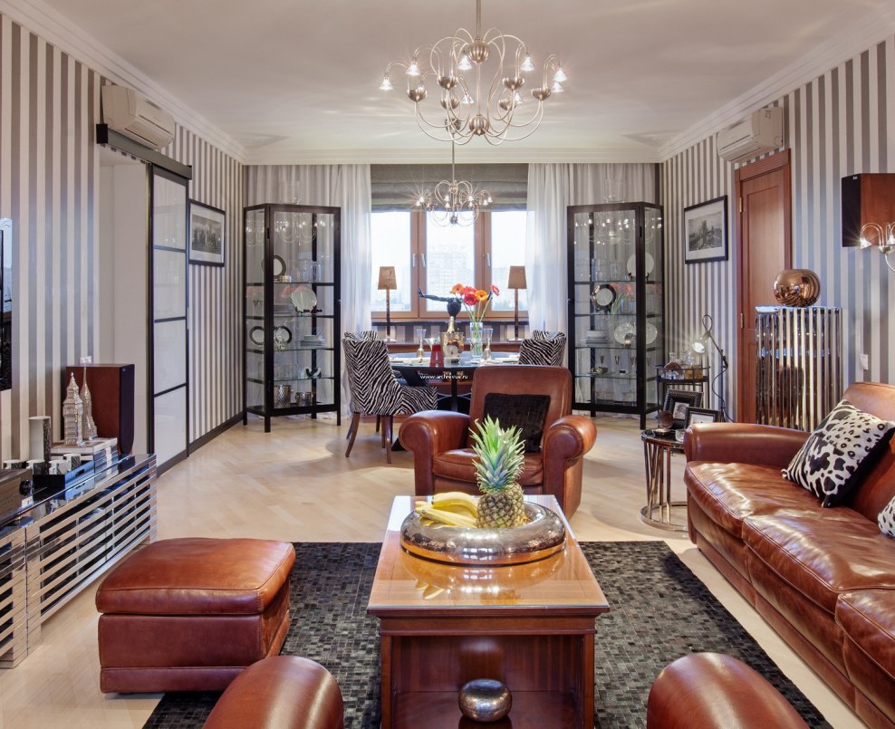 АРХРЕВЮ интерьеры в стиле Фьюжн