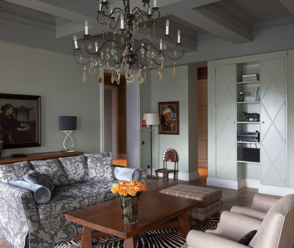 Однокомнатная квартира в стиле Фьюжн