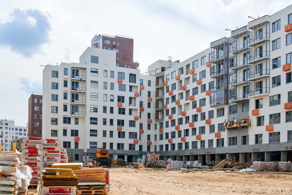 Ход строительства ЖК Новокрасково 6