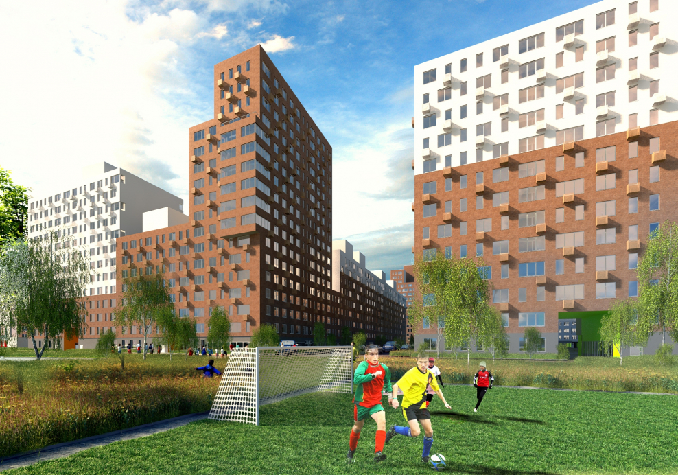 ЖК Новокрасково генплан