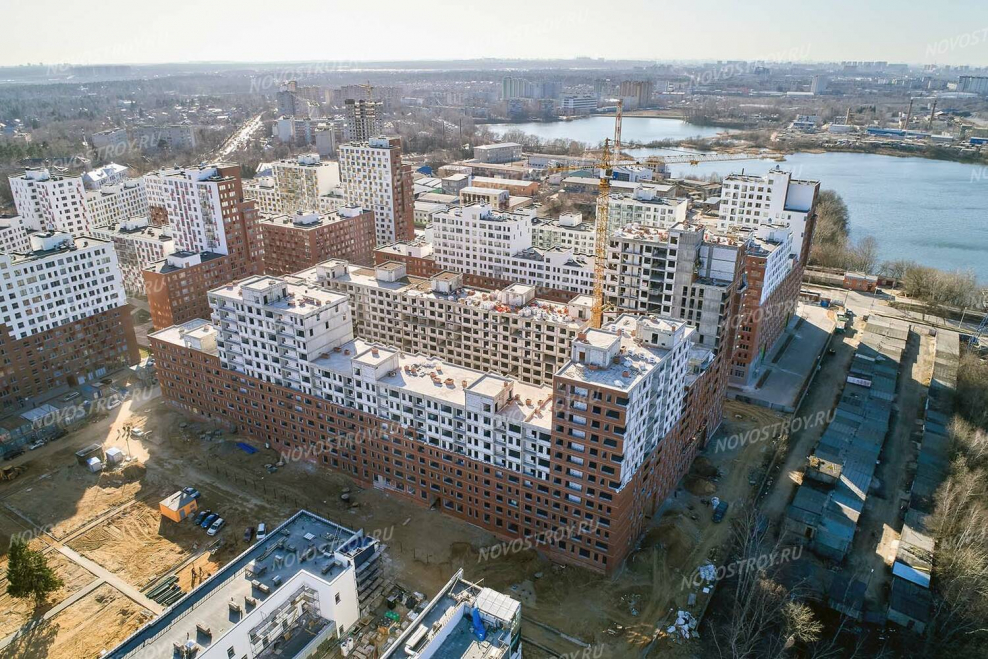 ЖК Новокрасково фото с квадрокоптера