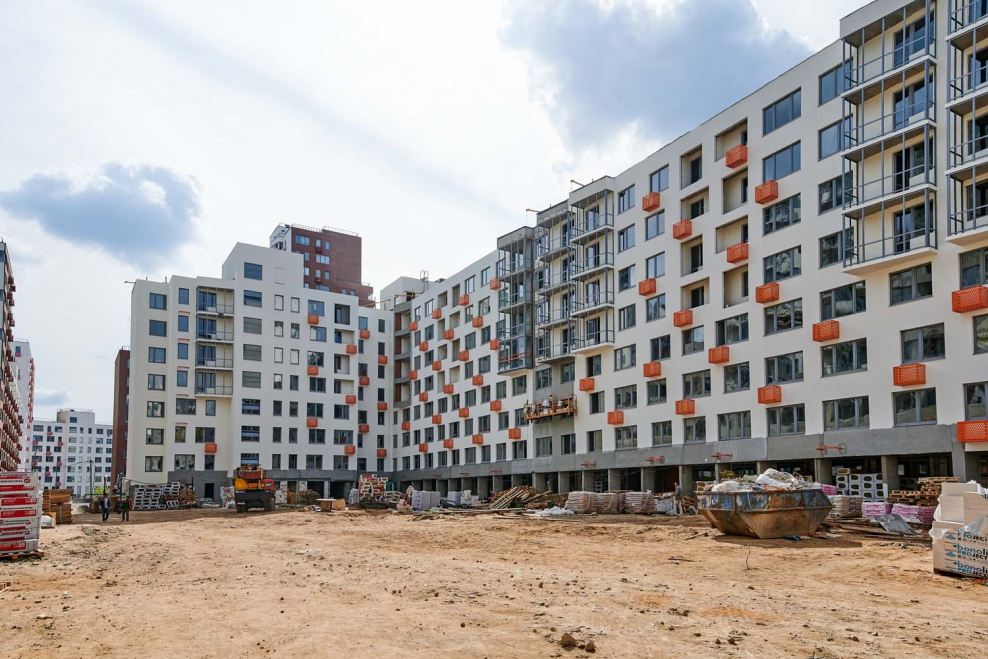 ЖК Новокрасково ход строительства 6 корпуса
