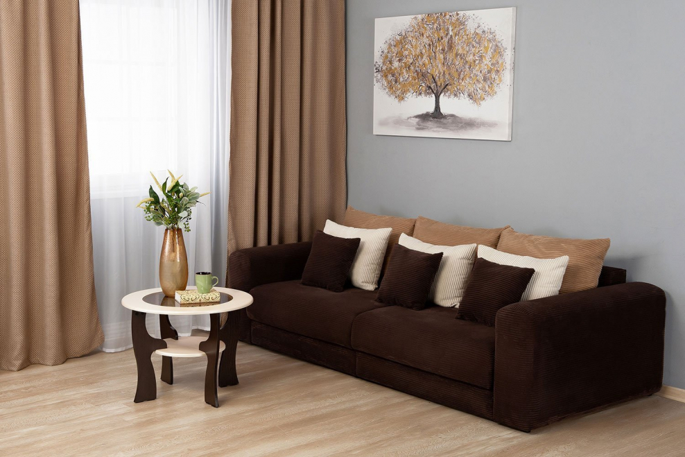 Диван хофф коричневый