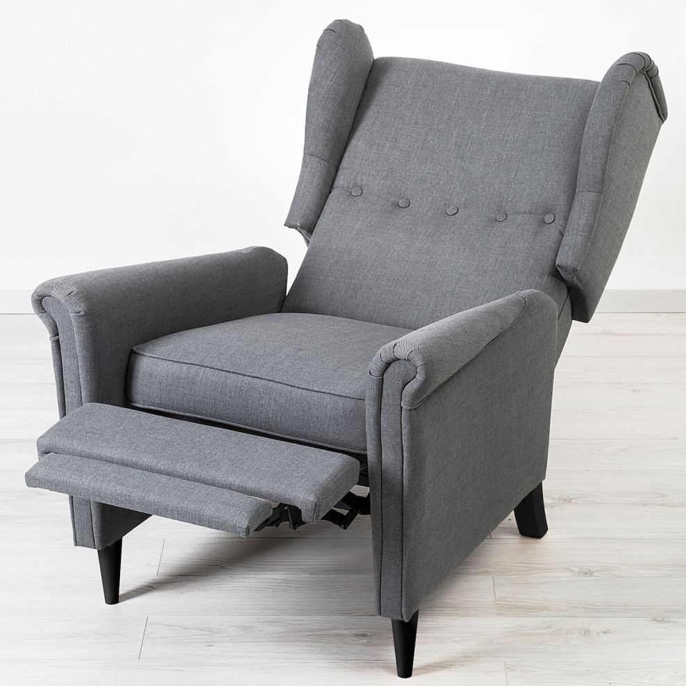 Желтое кресло икеа СТРАНДМОН