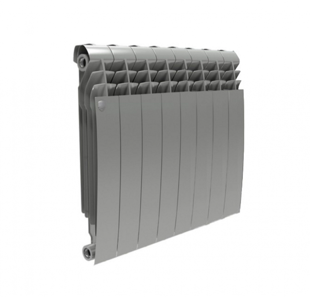 Royal Thermo BILINER 500 10 секций, Silver Satin