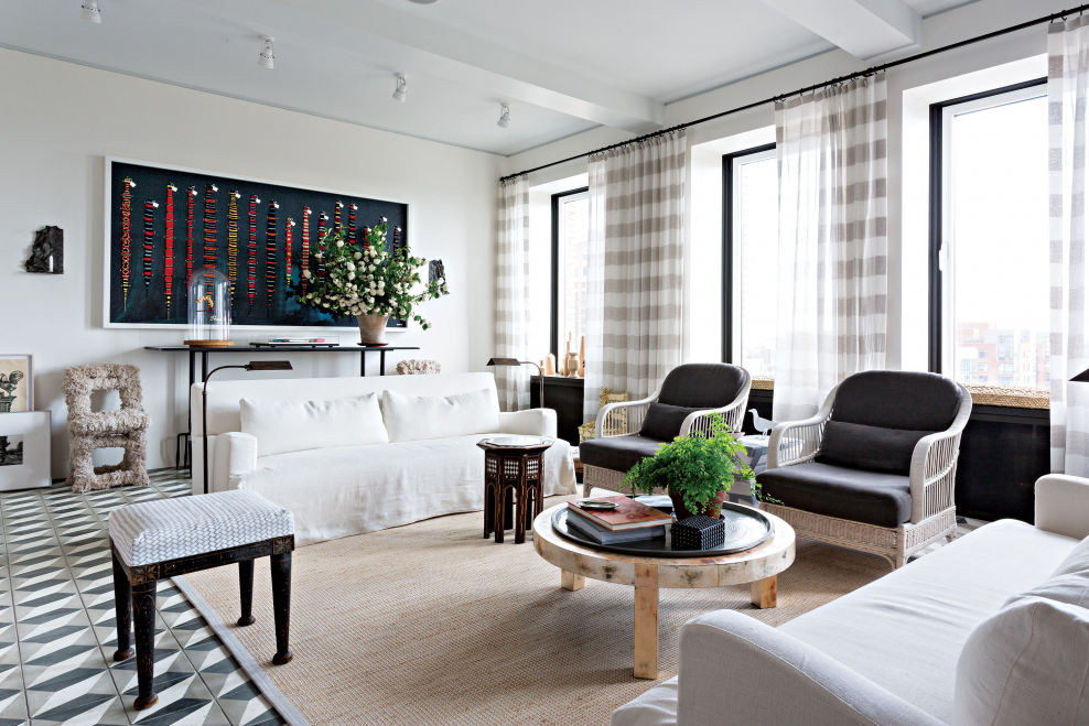 Стены в стиле лофт