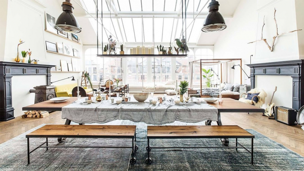 Красивые интерьеры в стиле лофт