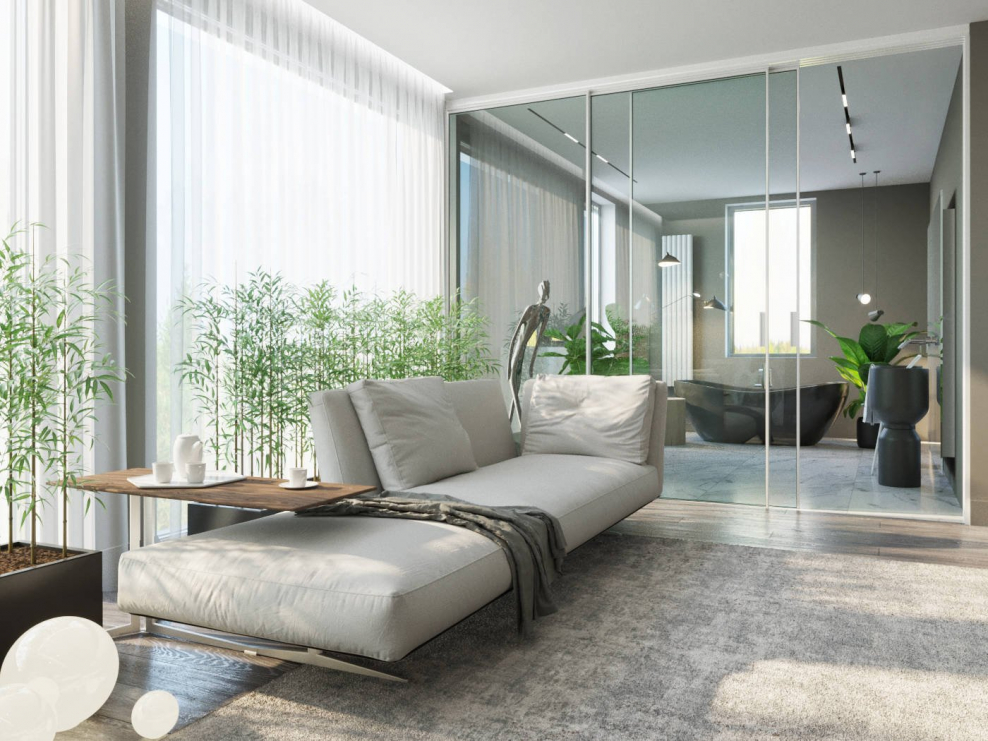 Интерьер в стиле эко Минимализм