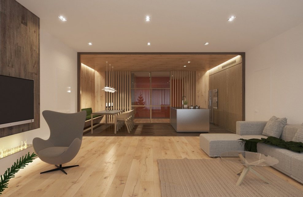 Квартира в стиле эко Минимализм