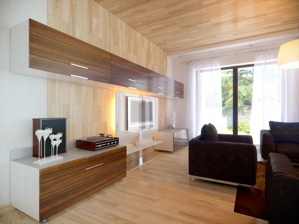 Интерьер в стиле эко Минимализм