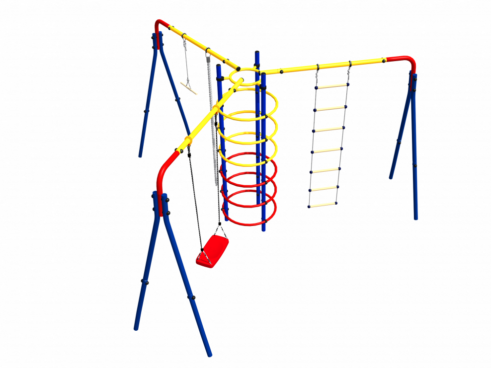 Модель № 21 "Витязь". Детский уличный спортивный комплекс