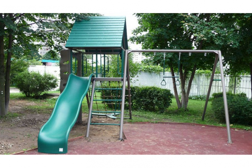 Металлическая площадка Lifetime задний двор