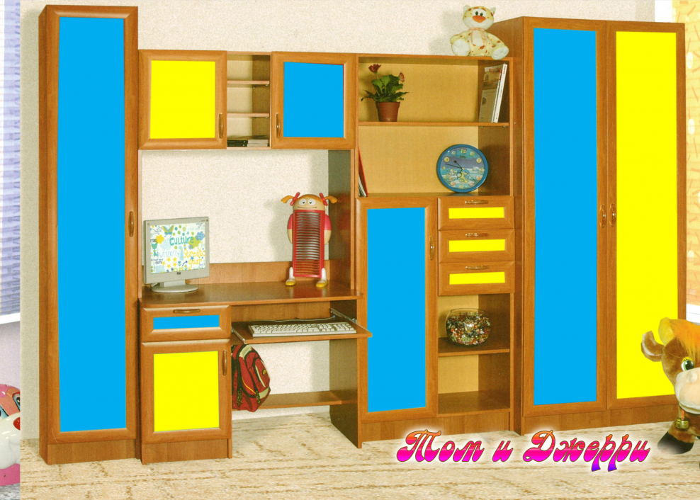 Детская стенка "том и Джерри"