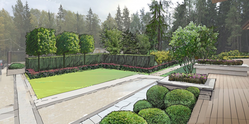 Ландшафтный Архитектор сад Болотова