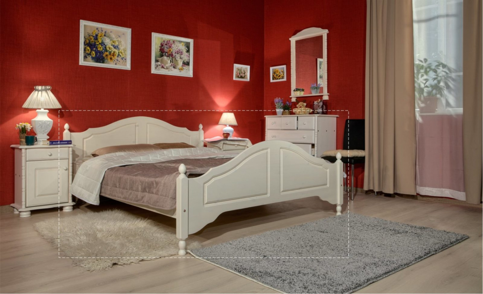 Спальня Айно Тимберика