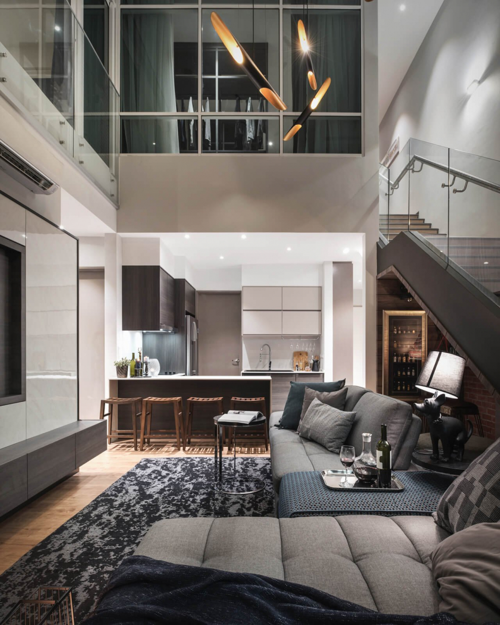 Двухэтажная квартира