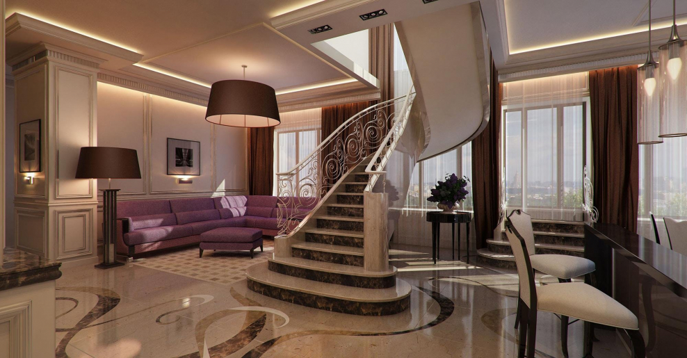 Шикарные двухэтажные квартиры