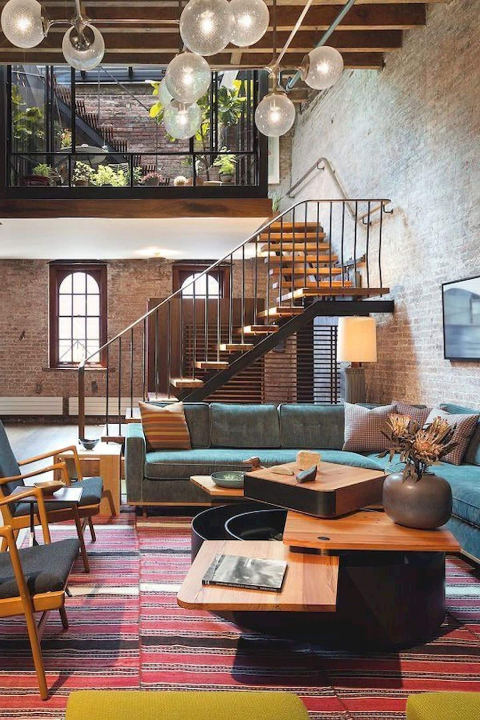 Интерьер двухэтажной квартиры