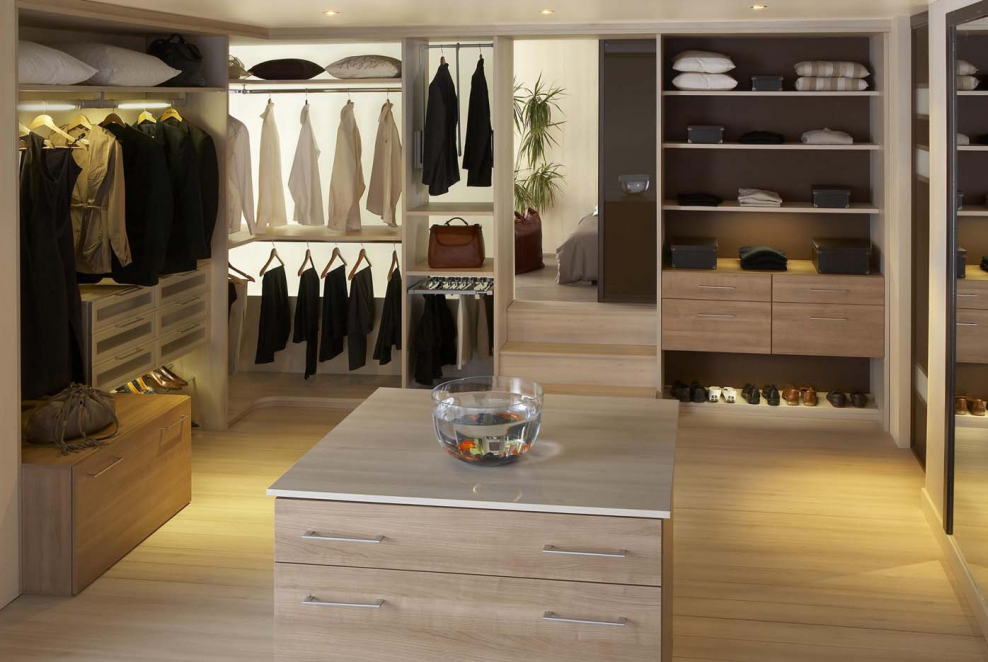 Гардеробные комнаты