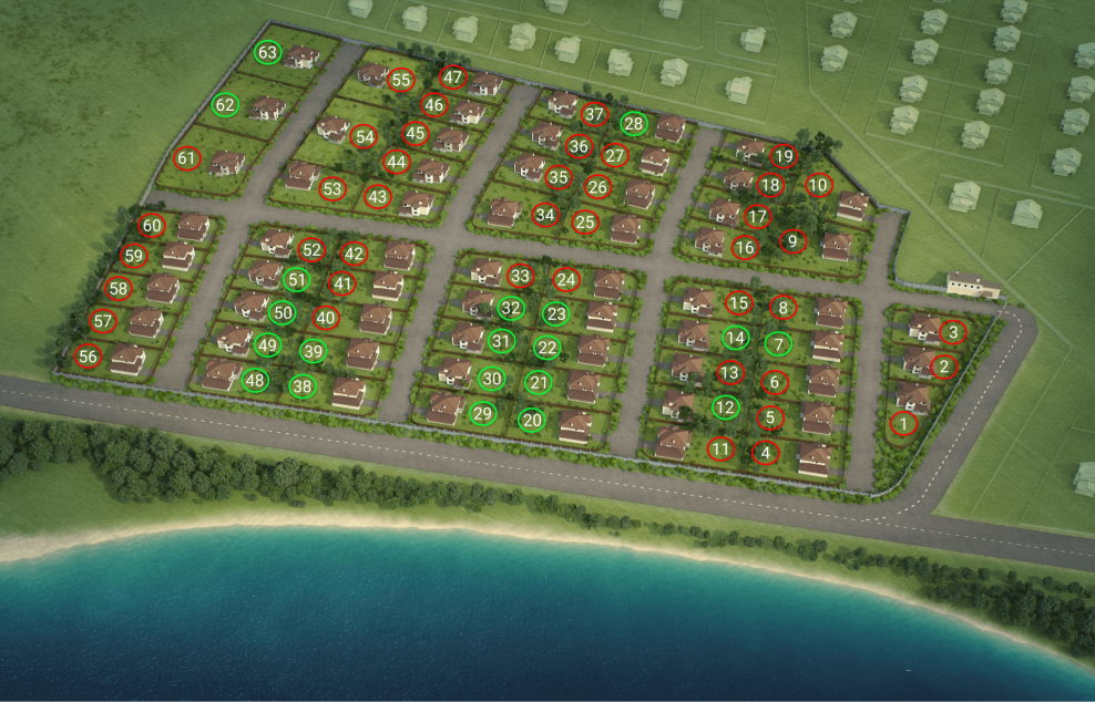 План поселка фестиваль