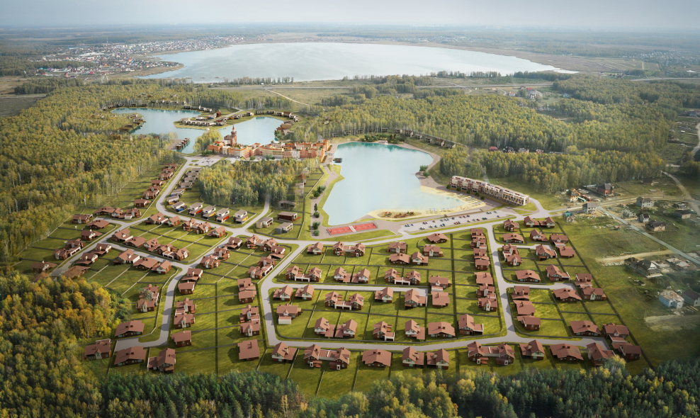 Проект парка Прибрежный Кириши